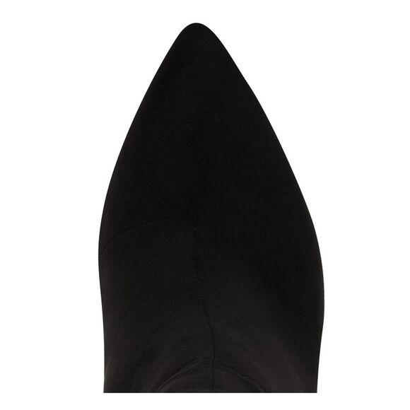 INC Womens Black Cushioned Rajel Pointy Toe Stiletto Zip-Up Dress Boots 10.5 M - Picture 3 of 4